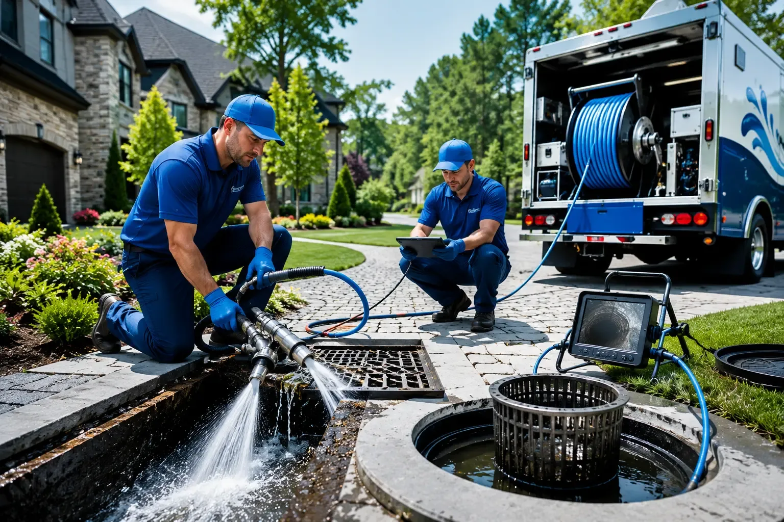 Local outdoor drain cleaning professionals in Jeff, KY