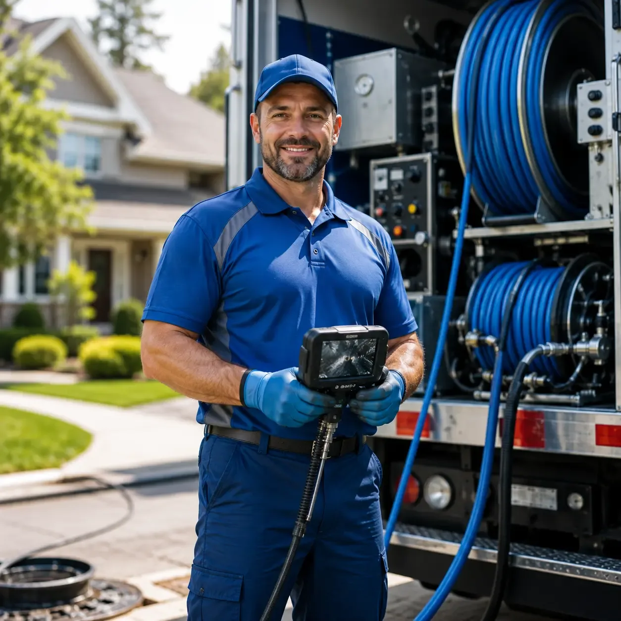 Local outdoor drain cleaning specialists in Jeff, KY
